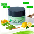 OEM/ODM Feuchtigkeitsspendende Behandlung Peeling Grüner Tee Matcha Zucker Lippenpeeling